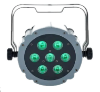 10 X Showtec Compact PAR 7 Tri